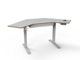 Koble Gino Corner Sit Stand Smart Desk White - thumbnail 2