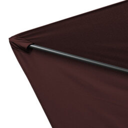 Rinse Bathrooms Outdoor Patio Garden Parasol 2.5M Sun Shade Umbrella Canopy W/crank Tilt Uv Protection Wine - thumbnail 4