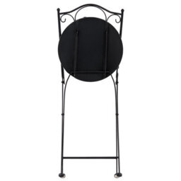 Beliani Set Of 2 Garden Chairs Settala Folding Metal Multicolour - thumbnail 7