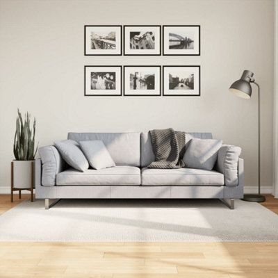 Walplus Rug Iza Short Pile Scandinavian Look Cream 140X200 Cm - image 1