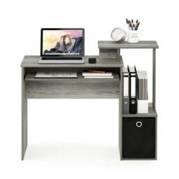 Desk, Gaming Desk, Computer Desk, Office Desk, French Oak - thumbnail 4