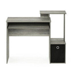 Desk, Gaming Desk, Computer Desk, Office Desk, French Oak - thumbnail 3