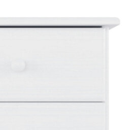 Walplus Chest Of Drawers Alta White 112X35X73 Cm Solid Wood Pine - thumbnail 7