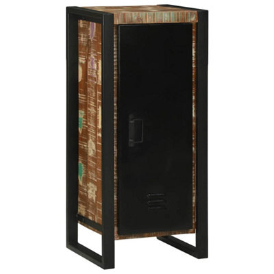 Berkfield Industrial Bathroom Wall Cabinet 40X35X90 Cm Solid Wood Reclaimed - image 1