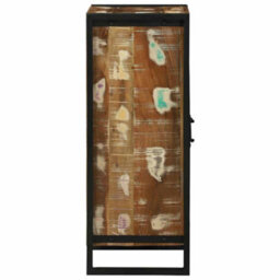 Berkfield Industrial Bathroom Wall Cabinet 40X35X90 Cm Solid Wood Reclaimed - thumbnail 6