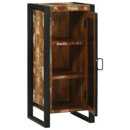 Berkfield Industrial Bathroom Wall Cabinet 40X35X90 Cm Solid Wood Reclaimed - thumbnail 4
