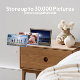 "Clarity Df-720 7"" Inch Digital Picture Frame With Usb And Sd Memory Support" - thumbnail 4