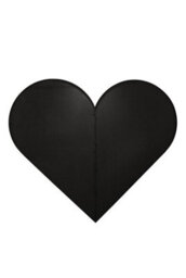 Mirroroutlet The Corde Black Metal Framed Heart Shaped Mirror 180Cm X 180Cm - thumbnail 7