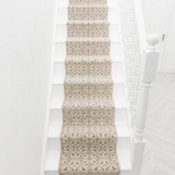 Mosaic Stair Runner - Soft & Durable Carpet Runner For Stairs & Staircases, Multiple Lengths - thumbnail 6