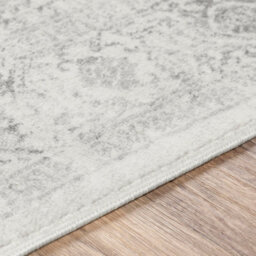 Livabliss Roma-Vintage Off-White Grey Charcoal Traditional Boho Living Dining Bedroom Rug 140 X 200 Cm Easy Care, Non Shedding - thumbnail 3