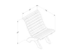 Forest Garden Kuba Wooden Garden Furniture Chair - thumbnail 4
