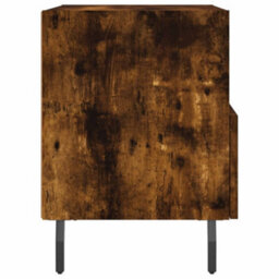 Berkfield Modern Bedside Cabinets 2 Pcs Smoked Oak 40X35X47.5 Cm Engineered Wood - thumbnail 8
