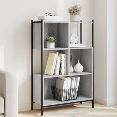 Berkfield Bookcase Grey Sonoma 72X28X109 Cm Engineered Wood - image 1