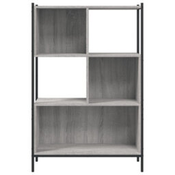 Berkfield Bookcase Grey Sonoma 72X28X109 Cm Engineered Wood - thumbnail 5