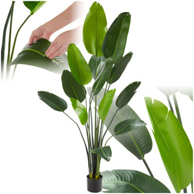 Tectake Artificial Bird Of Paradise Tree Tropic, Lifelike 180 Cm - image 1
