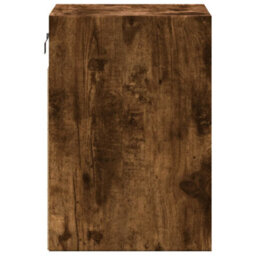 Berkfield Durable Tv Wall Cabinets With Led Lights 2 Pcs Smoked Oak 41X31X45 Cm - thumbnail 7