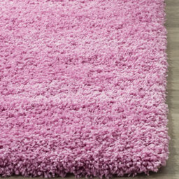"Bravich Pink Thick Shaggy Rug - California - 240X330Cm (8'x11'3"")" - thumbnail 5