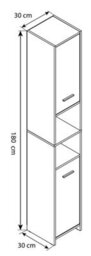 Vcm Bathroom Furniture High Cabinet Bathroom Cabinet Zalo - thumbnail 4