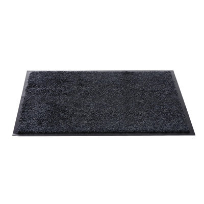 Sentry Barrington Cotton Washable Mat 16 X 24'' Charcoal