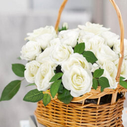 12 Artificial Roses, Decorative Artificial Flowers, Fake Silk Roses For Wedding Parties, Indoor And Outdoor Use - thumbnail 6