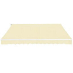 Berkfield Folding Awning Manual Operated 600 Cm Cream - thumbnail 2