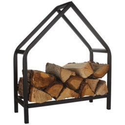 Valiant Fireside Log Storage House Rack For Wood, Kindling And Paper - thumbnail 3