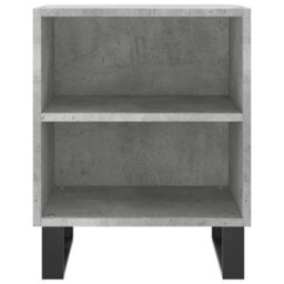 Berkfield Bedside Cabinets 2 Pcs Concrete Grey 40X30X50 Cm Engineered Wood - thumbnail 5