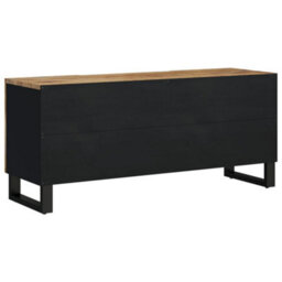 Berkfield Tv Cabinet 105X33.5X46 Cm Solid Wood Mango&engineered Wood - thumbnail 5