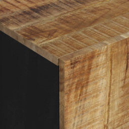Berkfield Tv Cabinet 105X33.5X46 Cm Solid Wood Mango&engineered Wood - thumbnail 6
