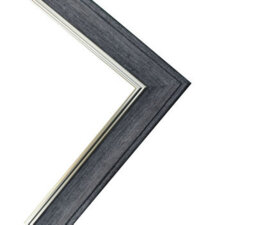 Frames By Post Scandi Charcoal Grey Frame With Pink Mount For Image Size 20 X 16 Inch - thumbnail 5