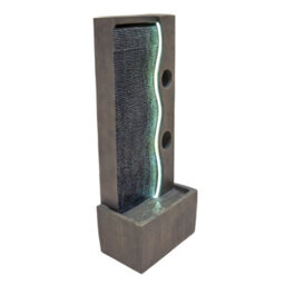 MonsterShop Outdoor Water Feature Garden Fountain Led Plug-In Pump Harmony Falls - thumbnail 2