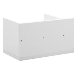 Homcom Wooden Wall-Mounted Storage Media Display Shelf Center Rack, White - thumbnail 9