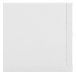 Homcom Wooden Wall-Mounted Storage Media Display Shelf Center Rack, White - thumbnail 8