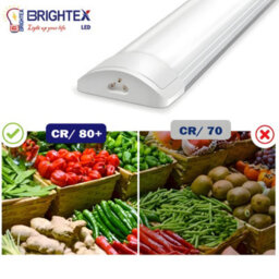 Brightex LED Brightex 2Ft Linkable Led Batten Light 30W 3000 Lumen 600mm Ceiling Mount Slimline Garage Office Workshop Cool White 6500K - thumbnail 1
