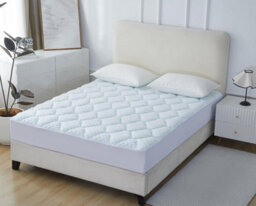 Casabella Mattress Topper - 4 Layer Gel Memory Foam Mattress Topper - thumbnail 1