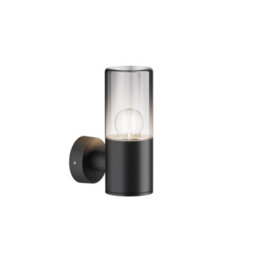Luminosa Lighting Luminosa Amas Outdoor Modern Wall Lamp Graphite Ip54 1Xe27 - thumbnail 1