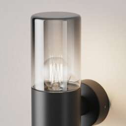 Luminosa Lighting Luminosa Amas Outdoor Modern Wall Lamp Graphite Ip54 1Xe27 - thumbnail 2
