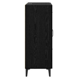 Walplus Sideboard Black Oak 69.5 X 34 X 90 Cm Engineered Wood And Iron - thumbnail 7