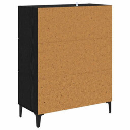 Walplus Sideboard Black Oak 69.5 X 34 X 90 Cm Engineered Wood And Iron - thumbnail 8