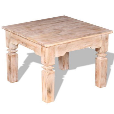Berkfield Coffee Table Acacia Wood 60X60X45 Cm - image 1