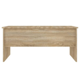 Walplus Coffee Table Sonoma Oak 102X50.5X46.5 Cm Engineered Wood - thumbnail 6