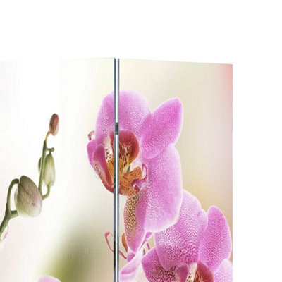 Berkfield Decorative Folding Room Divider 217X170 Cm Flower - image 1