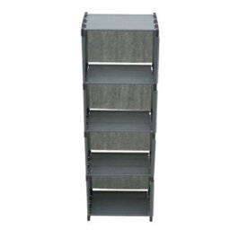 4 Tiers Book Shelves Storage Display Bookcase Cabinet Rack Units Shelf - thumbnail 5