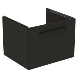 Ideal Standard I.life B Matt Carbon Grey Wood Effect Wall-Mounted Bathroom Vanity Unit (H) 440mm (W) 600mm - thumbnail 3