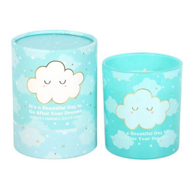 Something Different Lavender & Chamomile Scented Candle Blue (One Size) - image 1