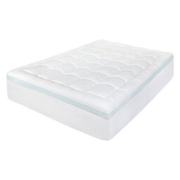Lavio Quilted Mattress Protector Double Deep Memory Foam Fitted Bed Cover - thumbnail 2