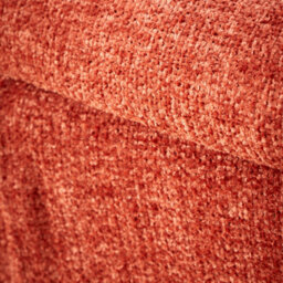 Catherine Lansfield Wilson Plain Chenille 130X170Cm Blanket Throw Terracotta - thumbnail 3