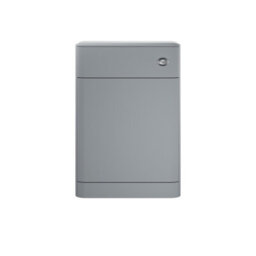 Hudson Reed Sarenna Floor Standing Wc Unit, Dove Grey Smooth Matt Finish, 550 X 200 X 800mm - thumbnail 1