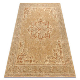 RugsX Wool Carpet Legend 468 03 Gb700 Osta - Rosette, Frame, Exclusive Beige Red 240X340 Cm - thumbnail 4