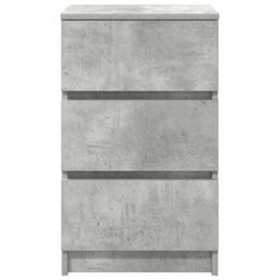 Berkfield Bedside Cabinets With 3 Drawers 2 Pcs Concrete Grey 39X35X65 Cm - thumbnail 7